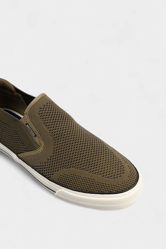 Слипоны Mustang Зеленый