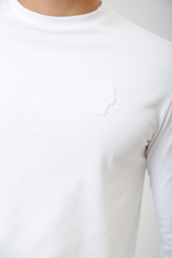 Лонгслив Karl Lagerfeld Белый