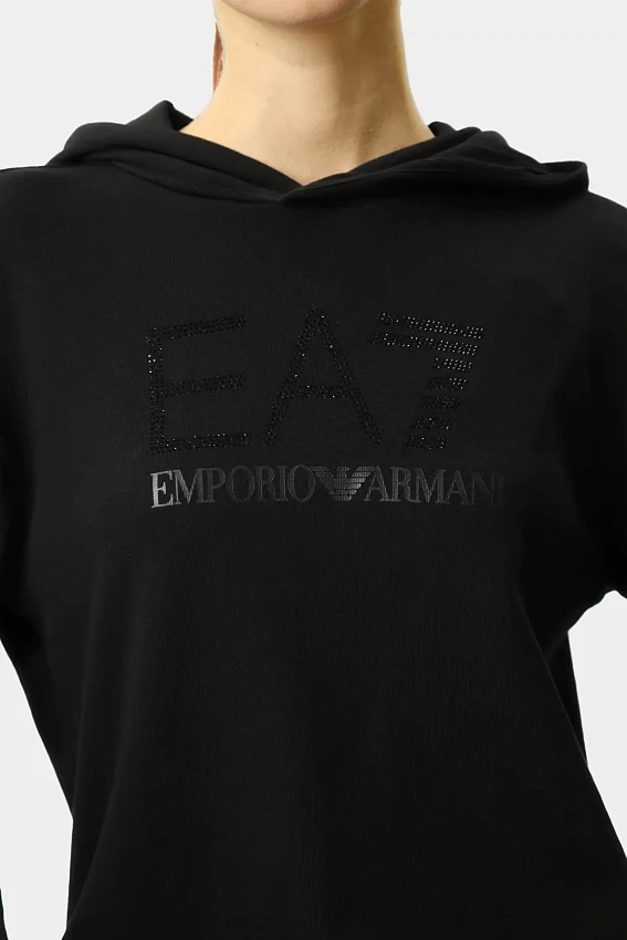 Худи EA7 Черный