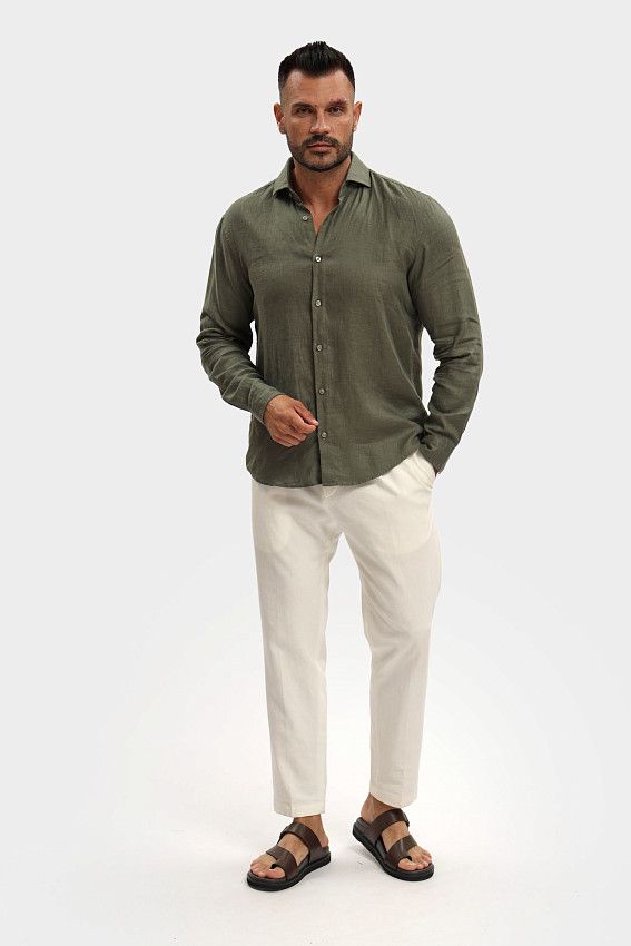 Рубашка Strellson Хаки
