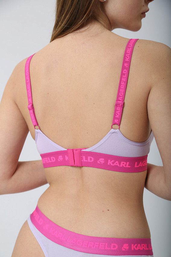 Топ Karl Lagerfeld Фиолетовый