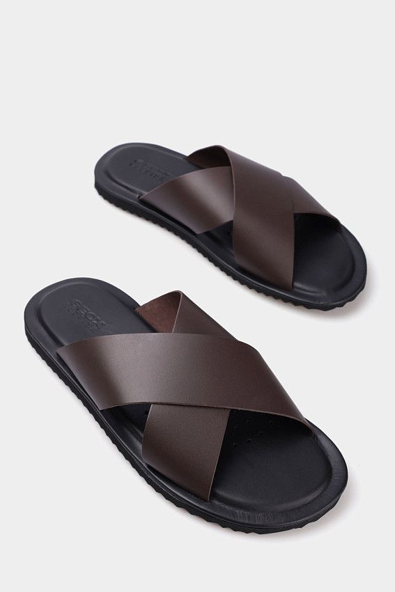 Шлепки Geox Коричневый