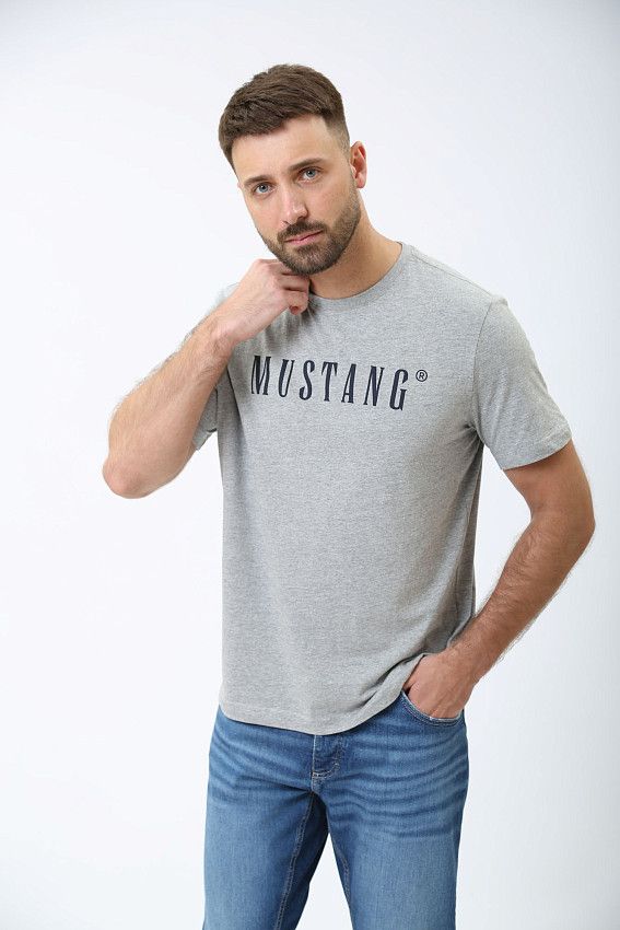 Футболка Mustang Серый