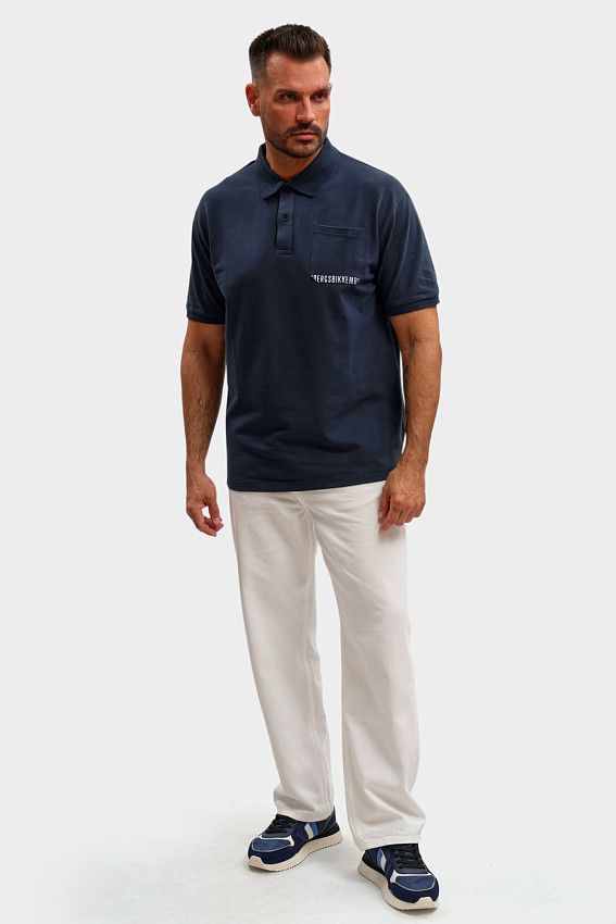 Поло Bikkembergs Черный