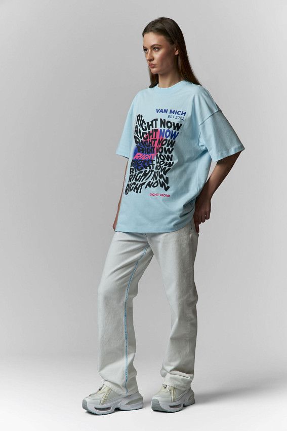Футболка Van Mich Голубой