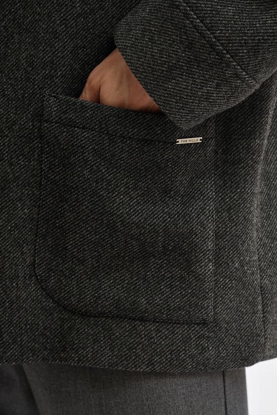 Пальто The Hills Черный