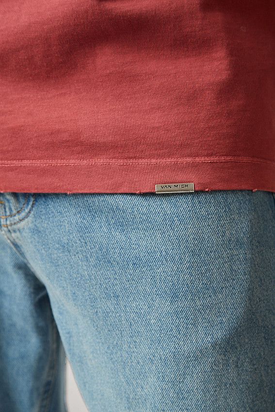 Футболка Van Mich Бордовый