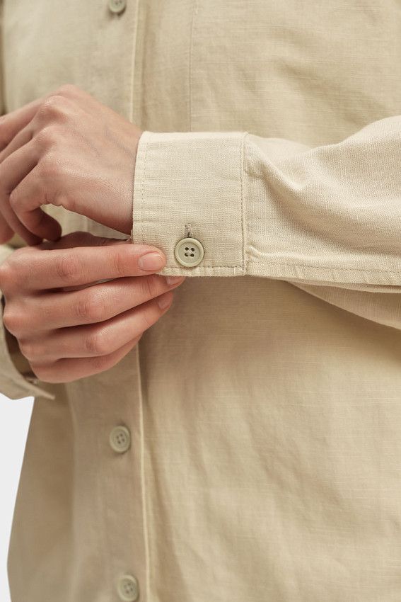 Блузка Mustang Бежевый