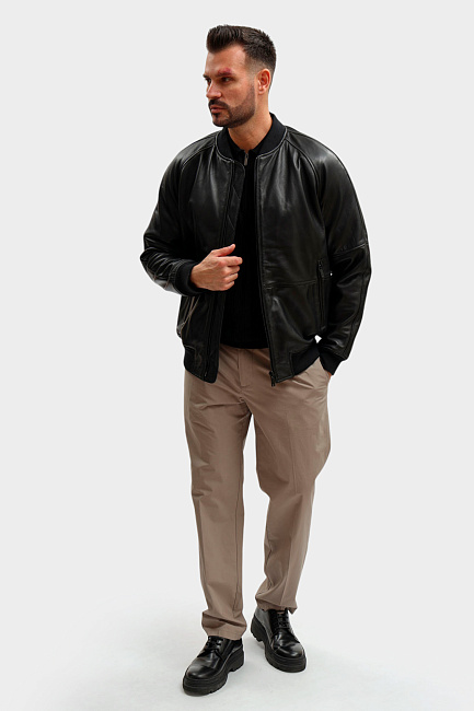 Куртка кожаная Strellson