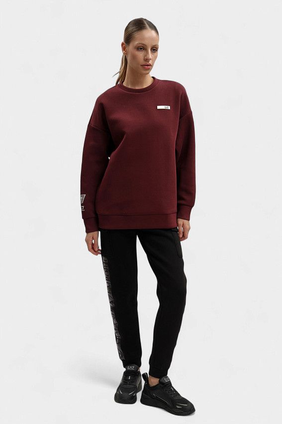 Свитшот EA7 Бордовый