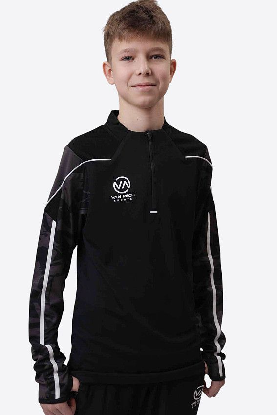 Джемпер тренировочный Van Mich Спорт Черный
