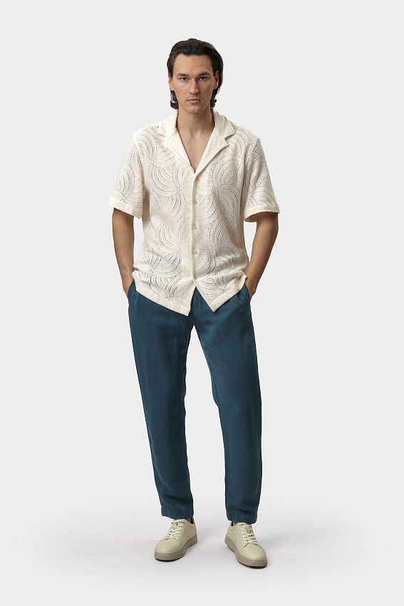 Брюки льняные Strellson Черный