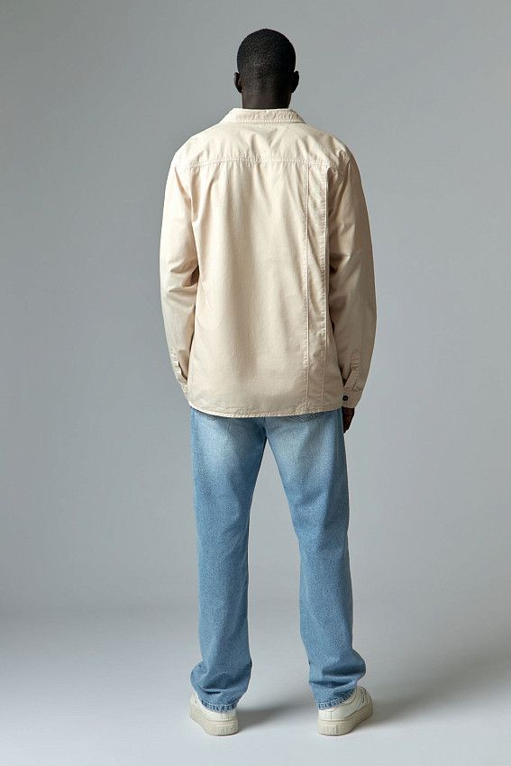 Рубашка с длинным рукавом Van Mich Бежевый