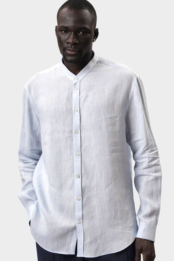 Рубашка Emporio Armani Голубой