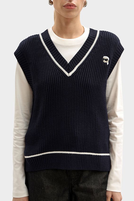 Жилет Karl Lagerfeld Синий