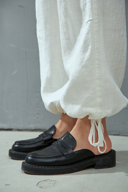 Брюки льняные Van Mich