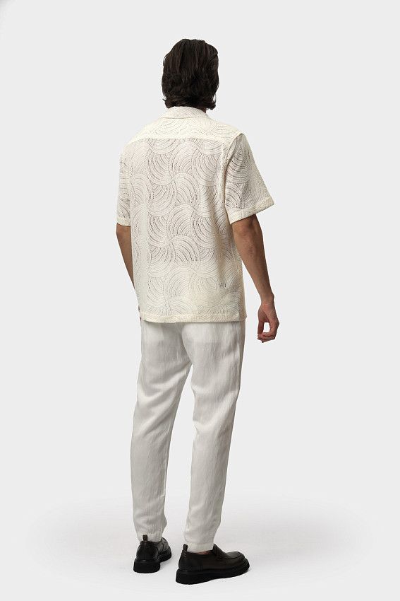 Брюки льняные Strellson Белый