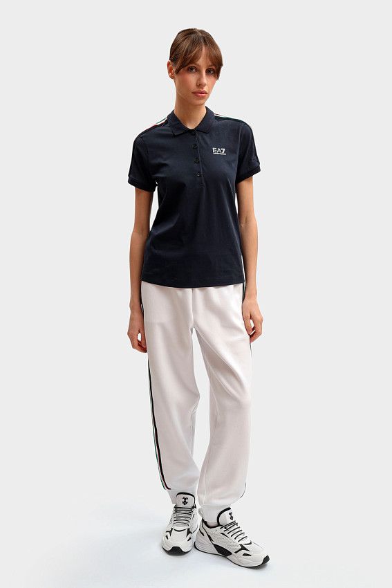 Поло EA7 Синий