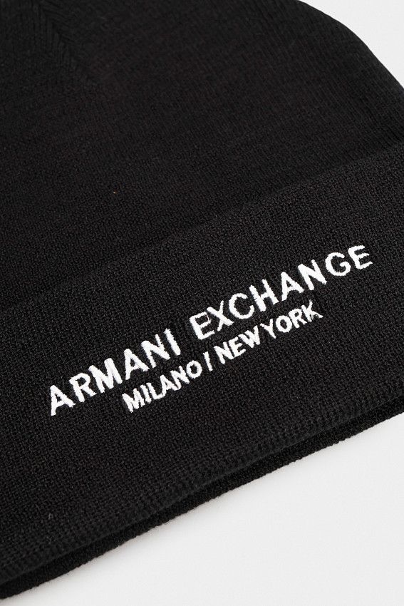 Шапка Armani Exchange Черный