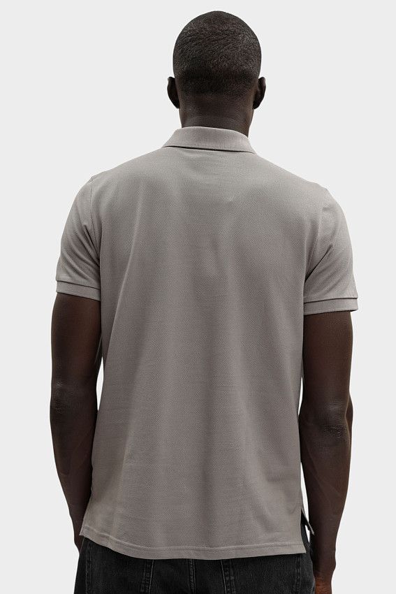 Поло Geox Серый