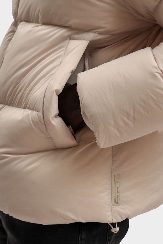 Куртка пуховая Armani Exchange Бежевый