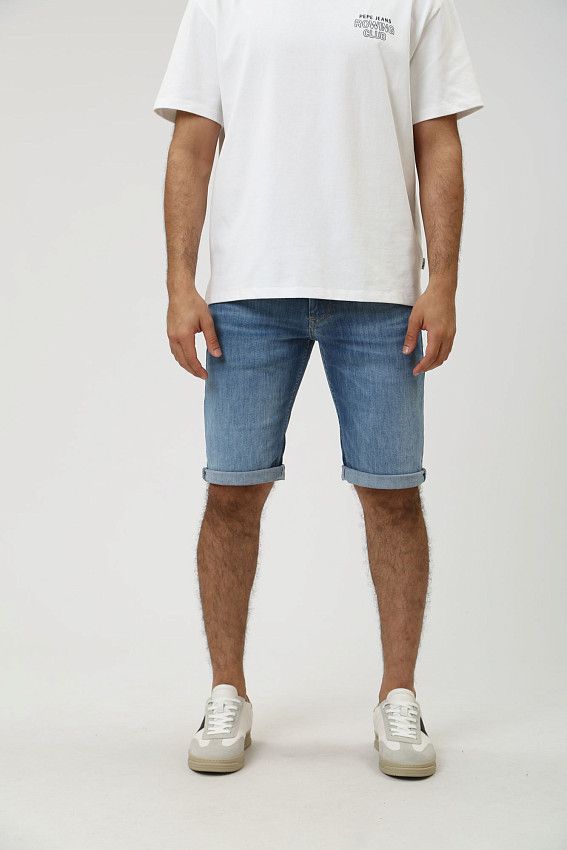 Шорты джинсовые Pepe Jeans Голубой