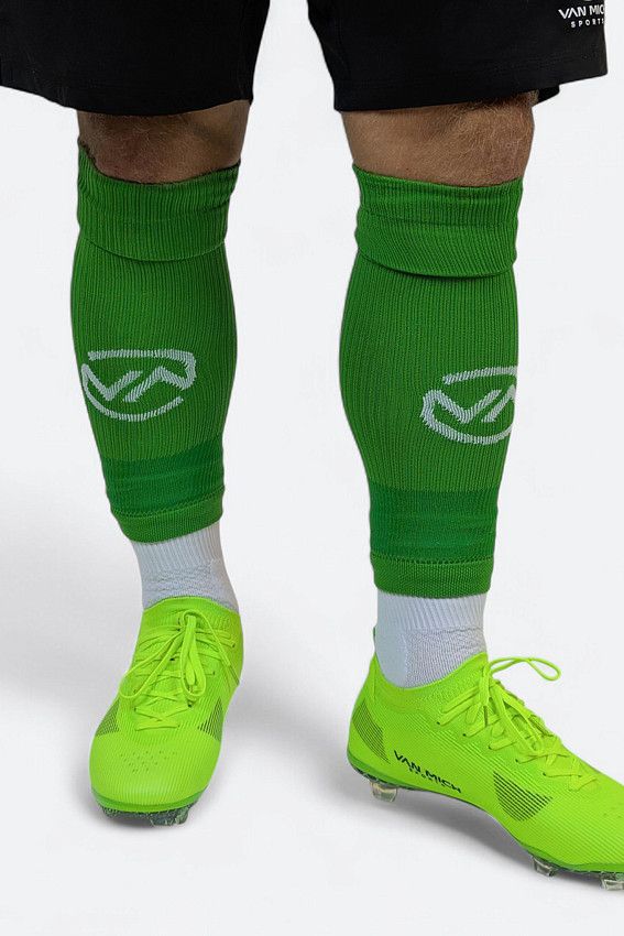 Футбольные гетры обрезки Van Mich Спорт Зеленый