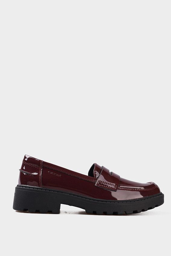 Лоферы Geox Бордовый