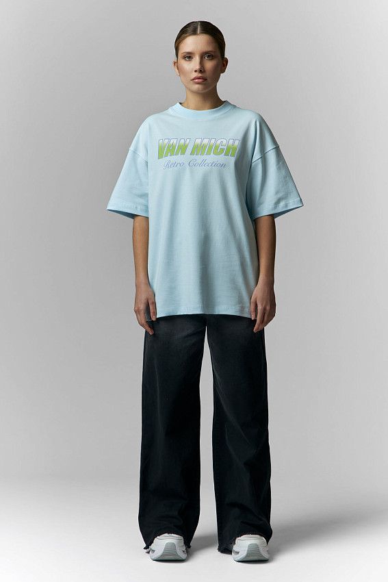 Футболка Van Mich Голубой