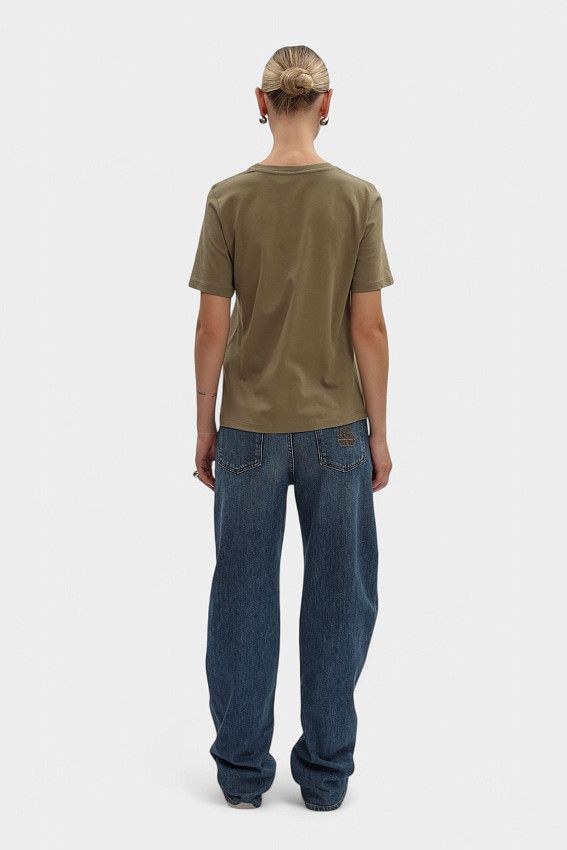 Футболка Trussardi Хаки