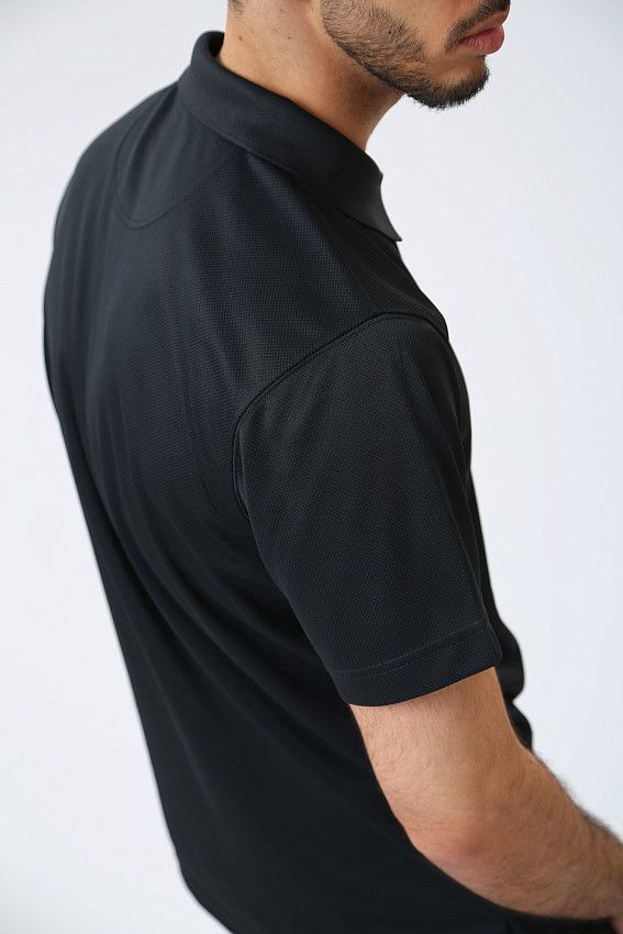 Поло Columbia Черный