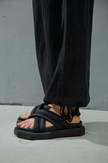 Брюки льняные Van Mich