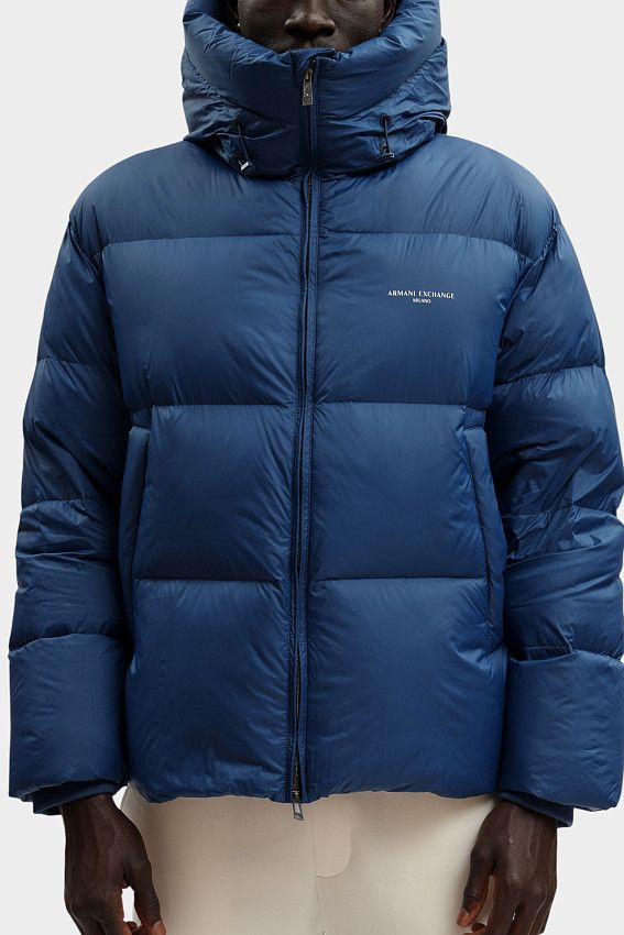 Куртка пуховая Armani Exchange Голубой