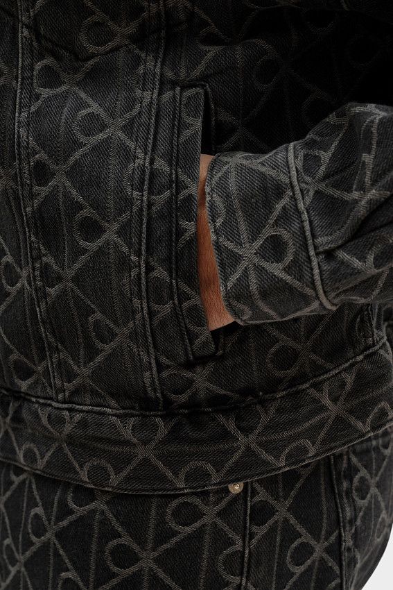 Куртка джинсовая Calvin Klein Jeans Черный