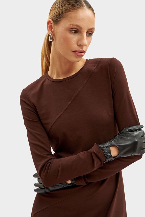 Платье Van Mich Коричневый