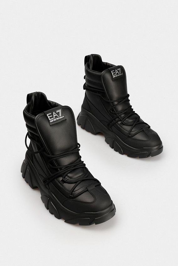 Ботинки EA7 Черный
