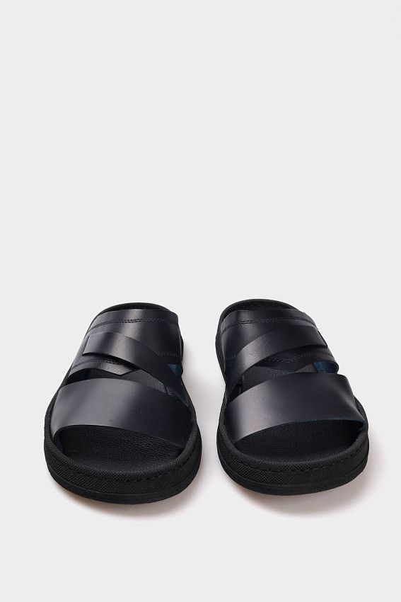 Шлепки Shoiberg Синий