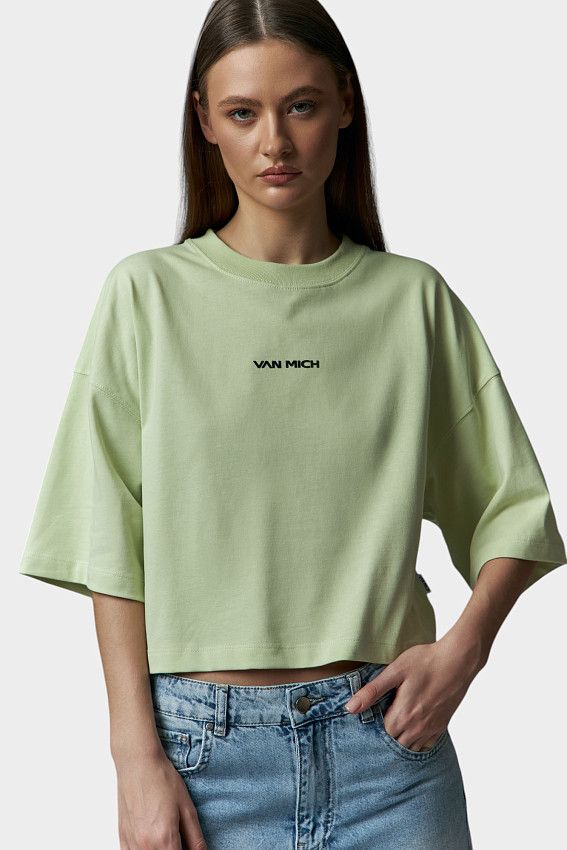 Кроп-топ Van Mich Зеленый