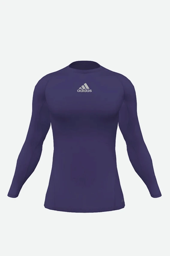 Лонгслив компрессионный Adidas Фиолетовый