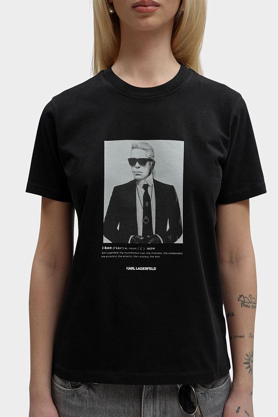Футболка Karl Lagerfeld Черный