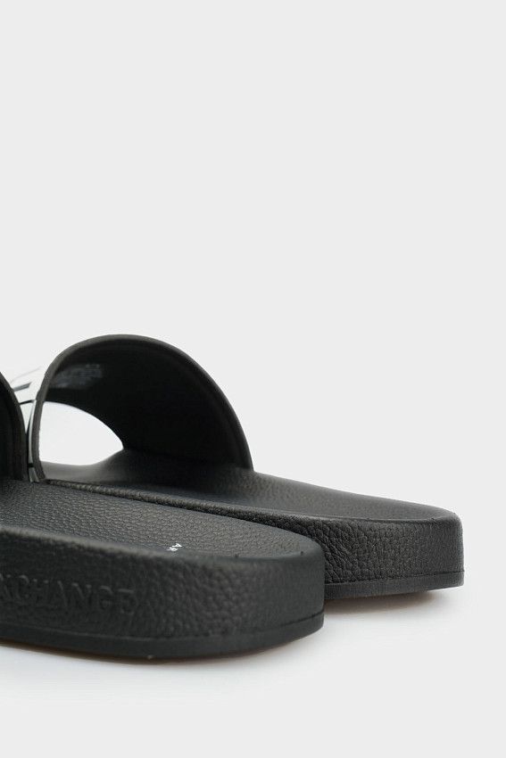 Шлепанцы Armani Exchange Черный