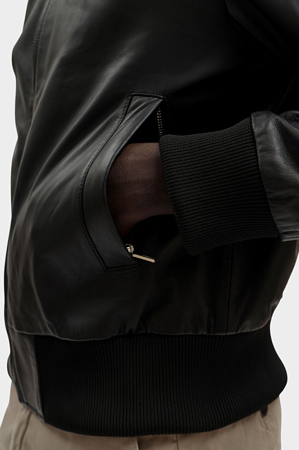 Куртка кожаная Karl Lagerfeld