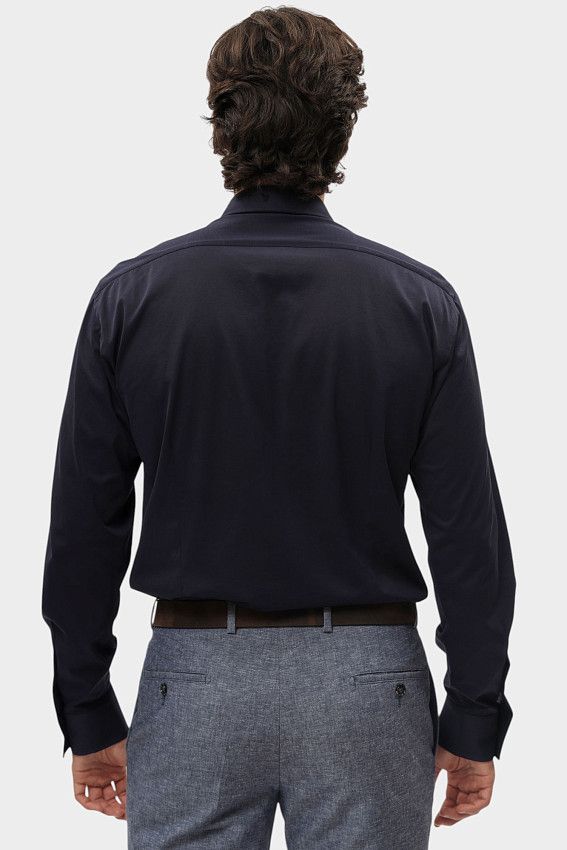 Сорочка д/р Karl Lagerfeld Синий