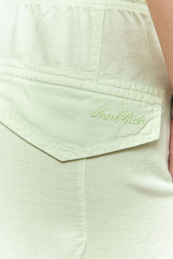 Брюки льняные Van Mich Зеленый