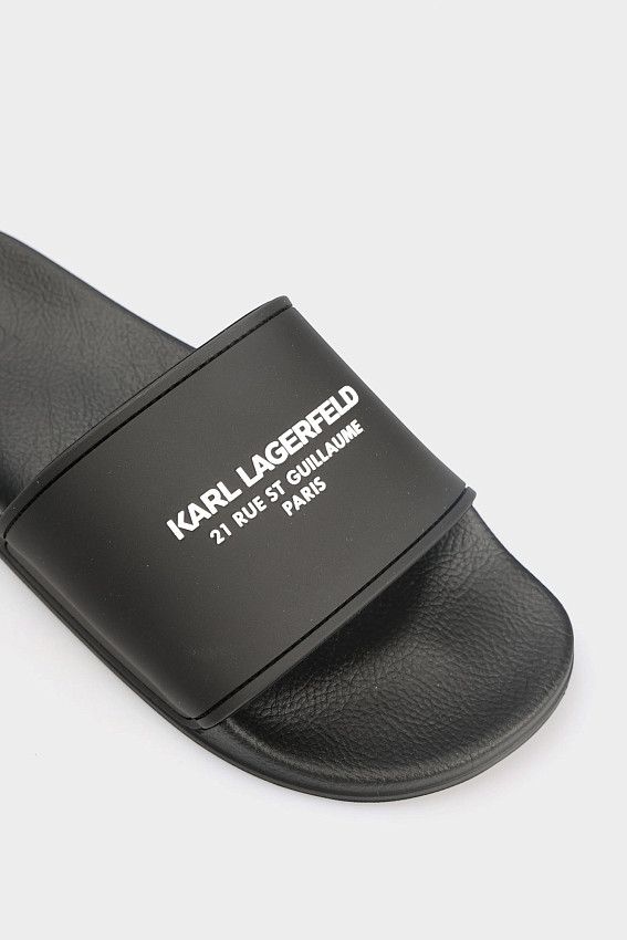 Шлепанцы Karl Lagerfeld Черный