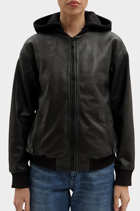 Куртка кожаная Mustang