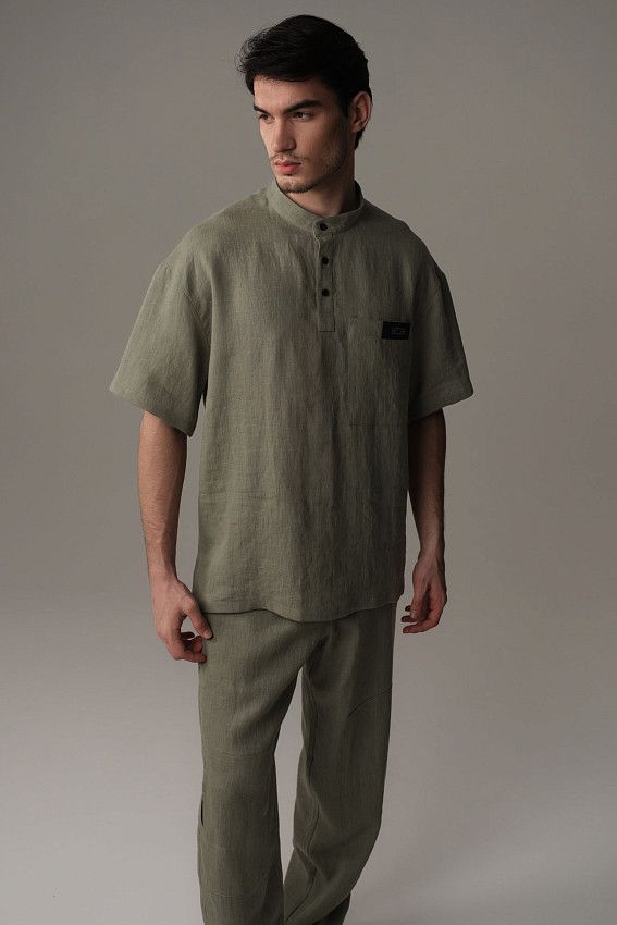 Рубашка с коротким рукавом The Hills Хаки