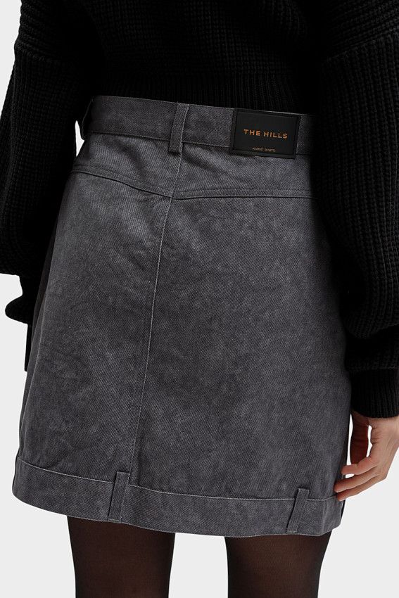 Юбка джинсовая The Hills Серый