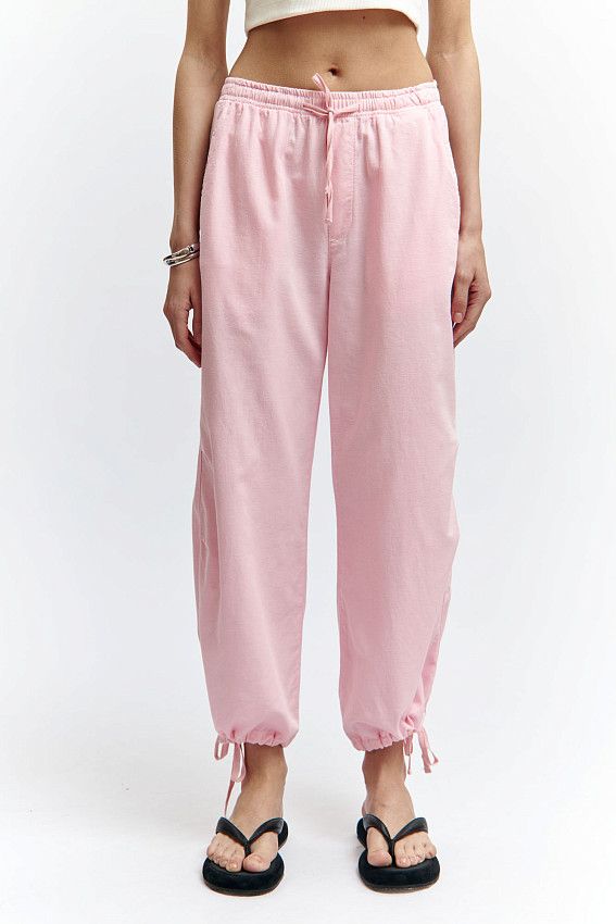 Брюки льняные Van Mich Розовый