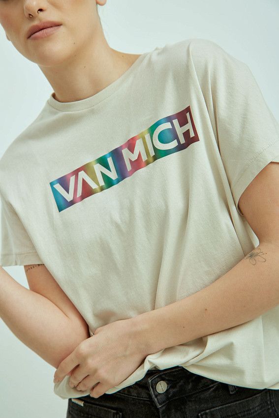 Футболка Van Mich Бежевый
